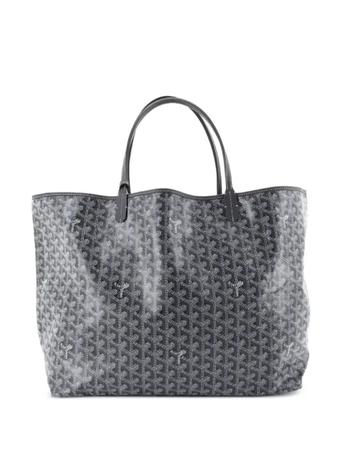 Goyard Pre-Owned Saint Louis Reversible Coated Canvas and Printed Canvas GM tote bag Grey FVK9M1SFRH3ULUUW