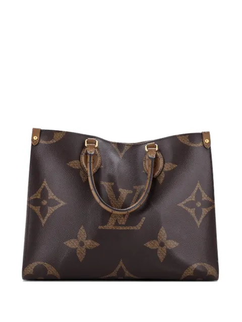 Louis Vuitton Pre-Owned OnTheGo Reverse Monogram Giant MM tote bag Brown ES8BDPIQK1EU4NGG