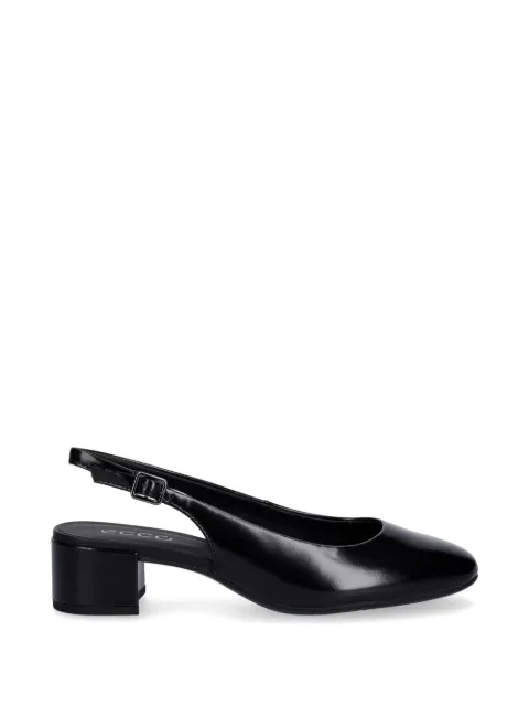 ECCO Liva 35 slingback block-heel pumps Black 250623