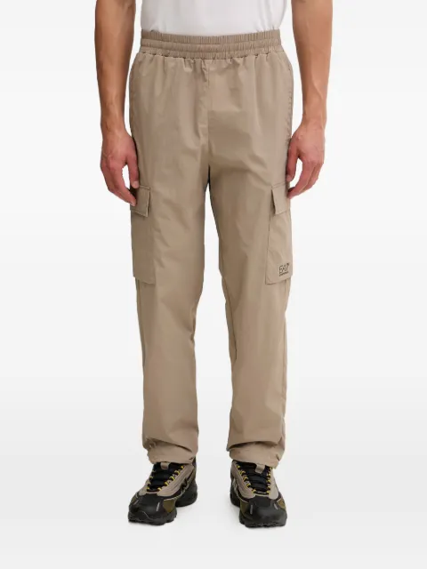 Ea7 Emporio Armani logo-print cargo pants Neutrals 7M001284AF13190