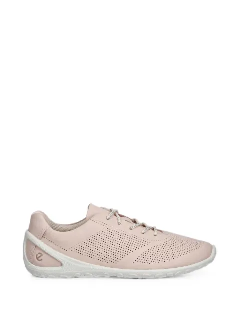 ECCO Biom Lite perforated leather sneakers Pink 802403