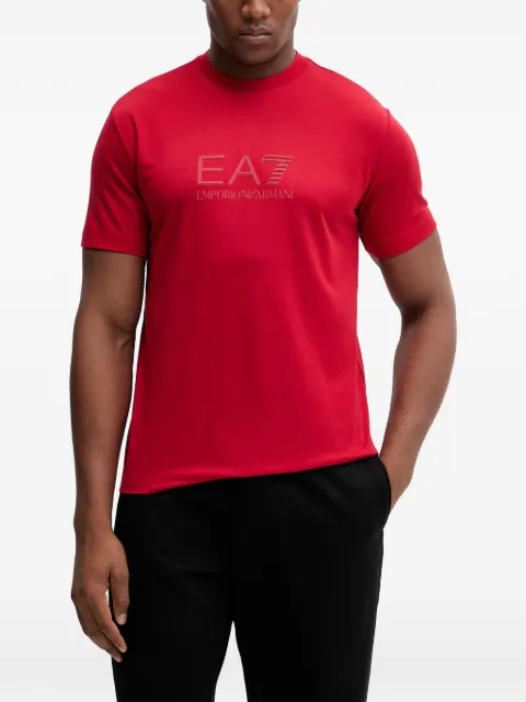 Ea7 Emporio Armani logo-print short-sleeve T-shirt Red 7M001358AF13862