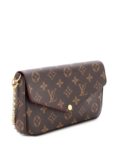 Louis Vuitton Pre-Owned Felicie Pochette Monogram Canvas crossbody bag Brown TPH53CY243IN2NBJ