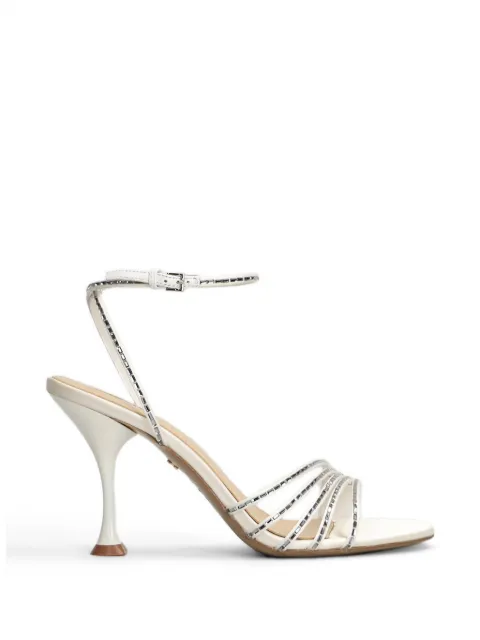 Lola Cruz Emma heeled sandals White 089Z75BK