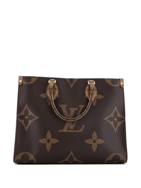 Louis Vuitton Pre-Owned OnTheGo Reverse Monogram Giant MM tote bag Brown 22IAKMG6BVACUVOH