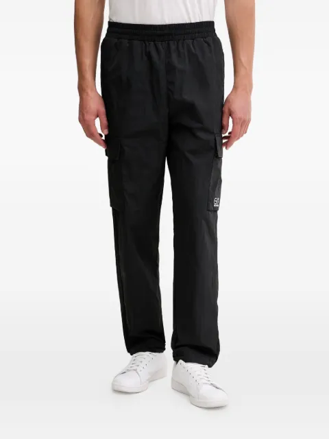 Ea7 Emporio Armani logo-print cargo pants Black 7M001284AF13190