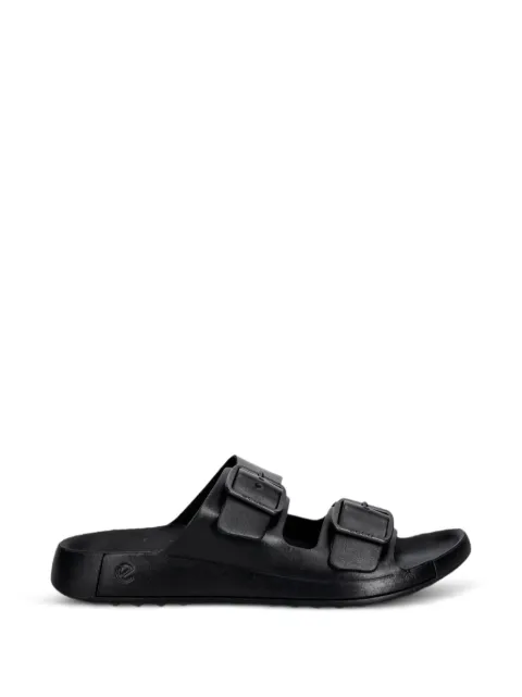 ECCO Cozmo buckle-fastening slides Black 552804