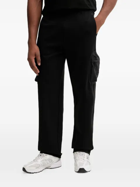 Ea7 Emporio Armani logo-patch track pants Black 7M001589AF12660