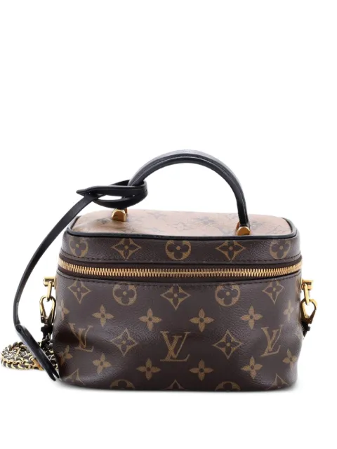 Louis Vuitton Pre-Owned Vanity Handbag Reverse Monogram Canvas PM satchel Brown WQO69P0OO5VQC3CF