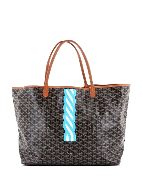 Goyard Pre-Owned Saint Louis Printed Coated Canvas GM tote bag Brown 9SAUDF374OHQDX1N