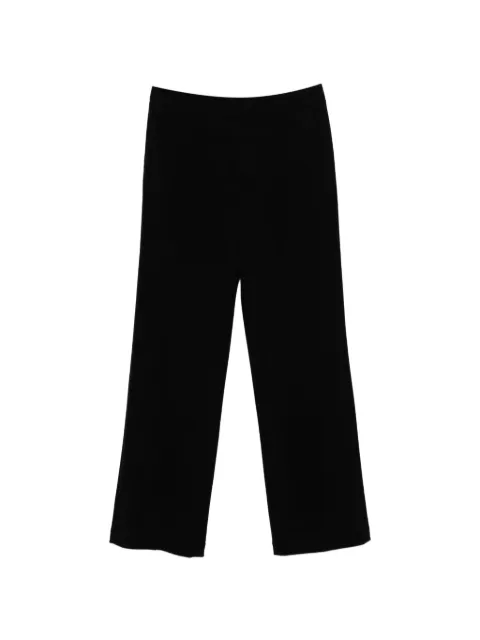James Perse brushed knit trousers Black WBCB1123
