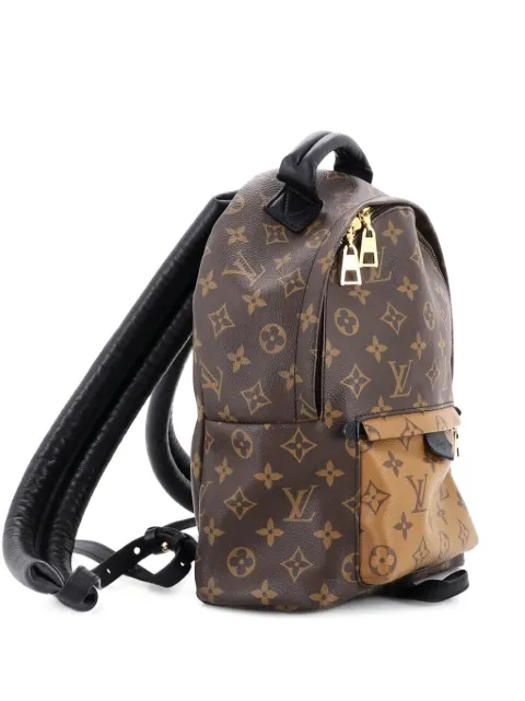 Louis Vuitton Pre-Owned Palm Springs Reverse Monogram Canvas PM backpack Brown 5VMEXGYT0E0JA2YF