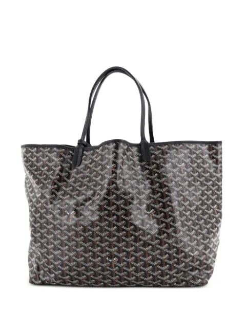 Goyard Pre-Owned Saint Louis Coated Canvas GM tote bag Black 4ANBTCJQ8V1VNJQV
