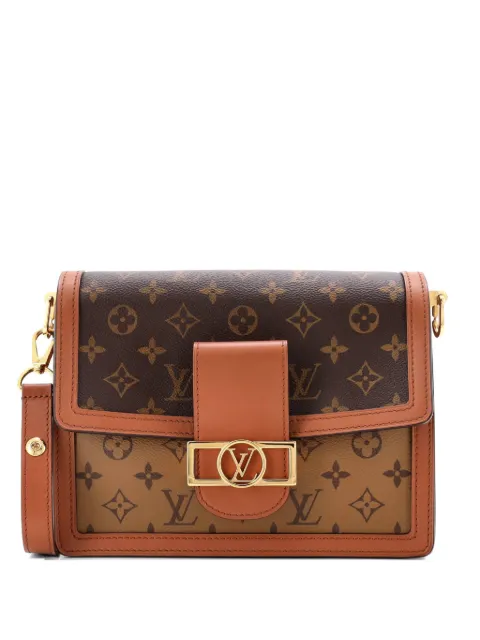 Louis Vuitton Pre-Owned Dauphine Reverse Monogram Canvas MM shoulder bag Brown SK80XGCE1PUIKSFY