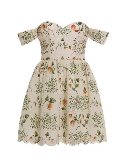 Agua By Agua Bendita Poesia Uchuva dress Neutrals 20265MULTICOLOR