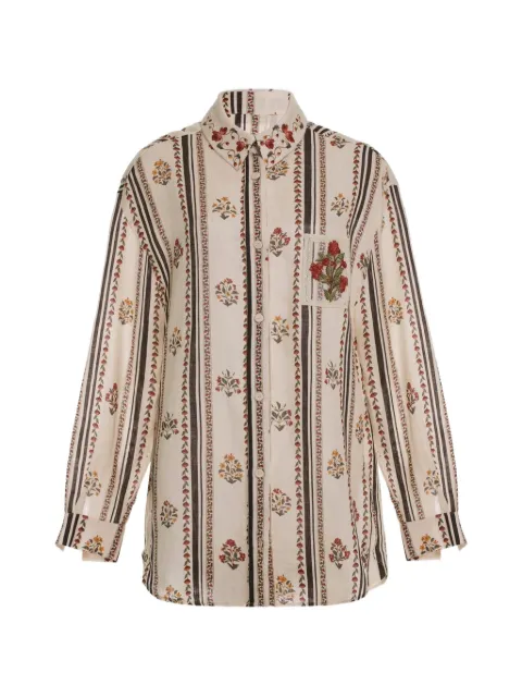 Agua By Agua Bendita Cecilia Andes shirt Neutrals 20320