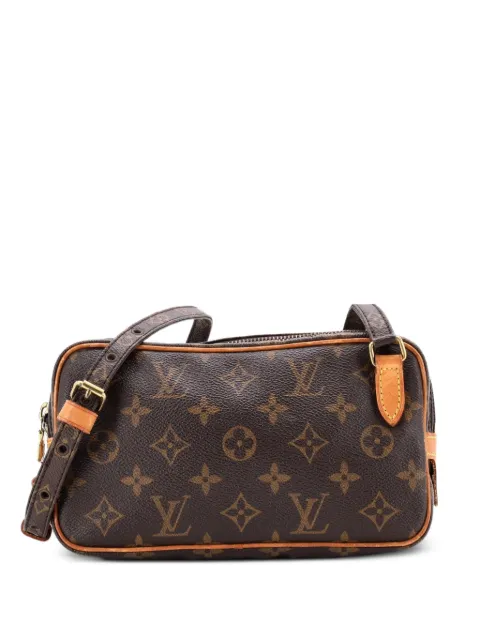 Louis Vuitton Pre-Owned Pochette Marly Bandouliere Bag Monogram Canvas crossbody bag Brown GZ2J1CHPX35X8QXW