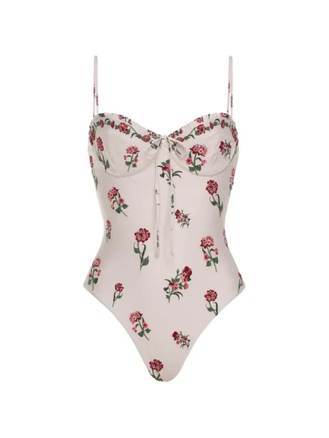 Agua By Agua Bendita Ébano Quebrada swimsuit White 20275
