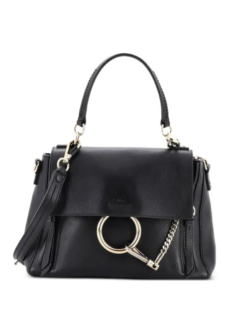 Chloé Pre-Owned Faye Day Bag Leather Small satchel Black W1P7FHGXV3EMMY9Q