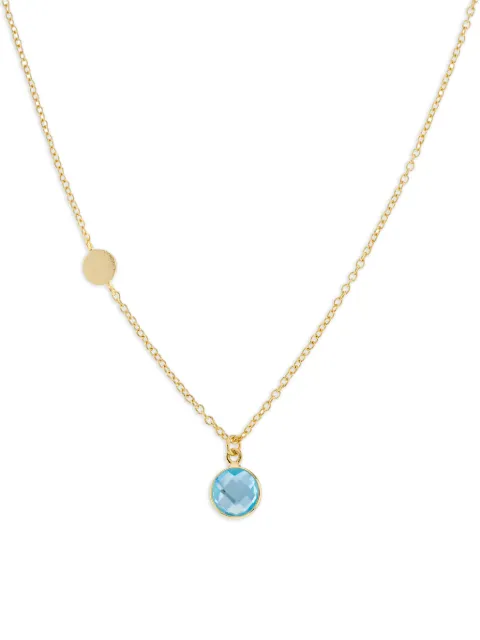 AUREE JEWELLERY Salina gemstone necklace Gold SALINANECKLACETOPAZGOLD