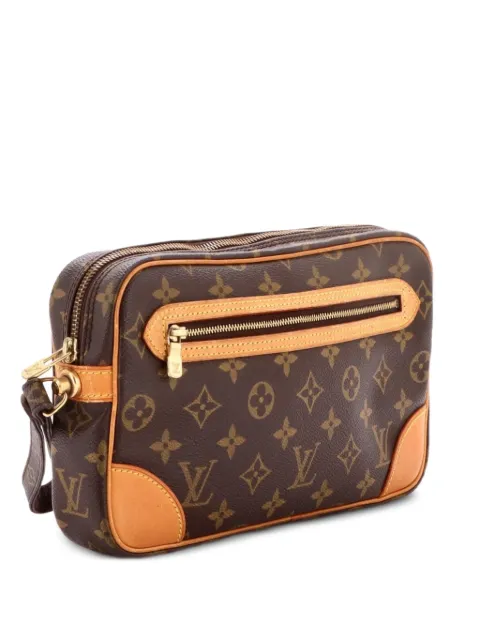 Louis Vuitton Pre-Owned Marly Dragonne Monogram Canvas GM clutch bag Brown 00BVLI9DIP8F0YWW