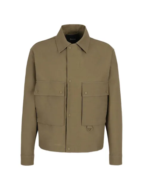 Laminar button chest-pocket jacket Brown GI00219UL13291