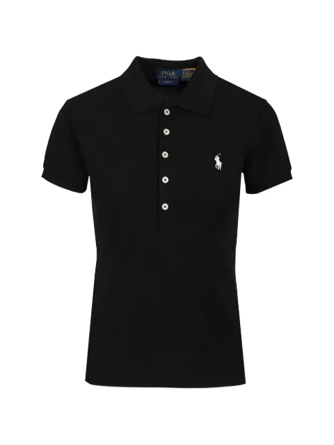 Polo Ralph Lauren slim-fit stretch polo shirt Black 211B18200011