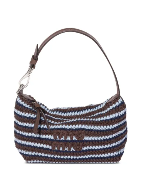 Miu Miu crochet pouch Brown 5NE8412IH7