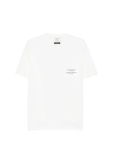 Roy Rogers logo-print T-shirt White RRW064C748XXXX