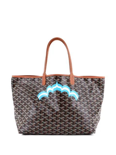 Goyard Pre-Owned Saint Louis Printed Coated Canvas PM tote bag Brown 6ACQR5LLMLR2OK3S