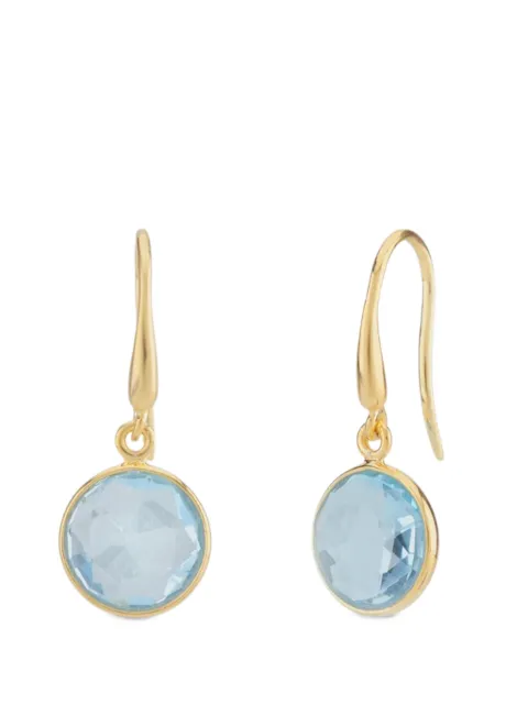 AUREE JEWELLERY Antibes drop earrings Gold ANTIBESDROPEARRINGSTOPAZGOLD