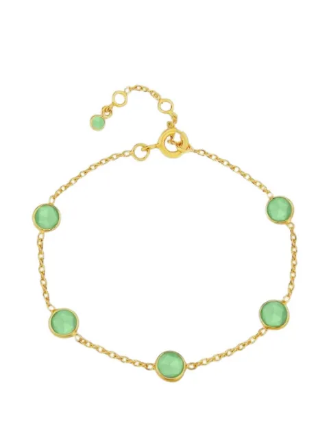 AUREE JEWELLERY Antibes bracelet Gold ANTIBESBRACELETCHRYSOPRASEGOLD