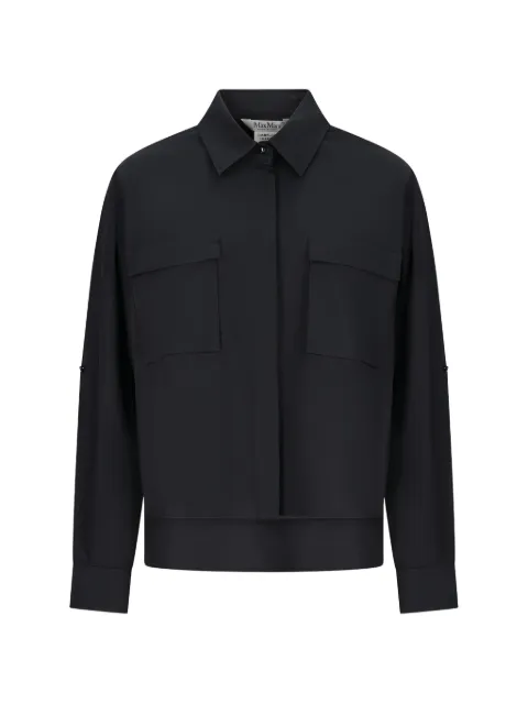 Max Mara flap-pocket shirt Black 2611111042600