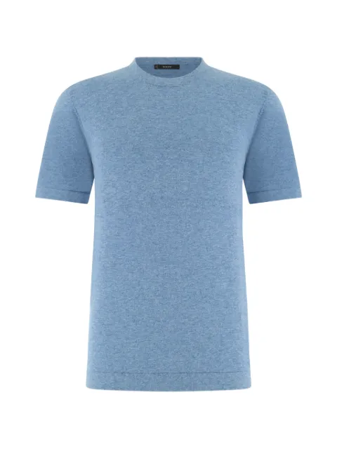Boggi Milano crew-neck T-shirt Blue BO26P055805