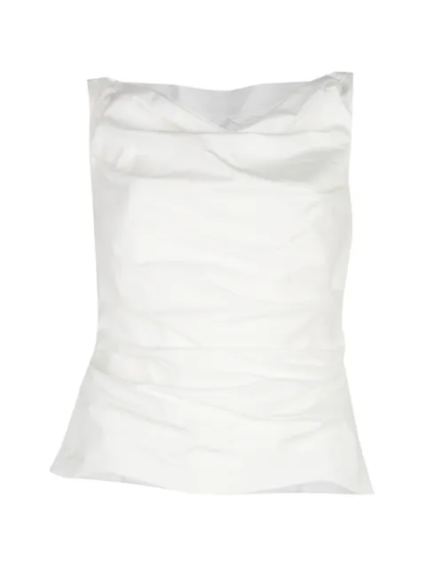 SIMKHAI Maisel draped top White 2262091T