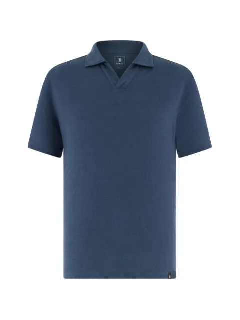 Boggi Milano polo-collar T-shirt Blue BO26P046107