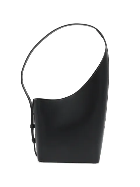 Aesther Ekme asymmetric shoulder bag Black 03CONDL100L08101