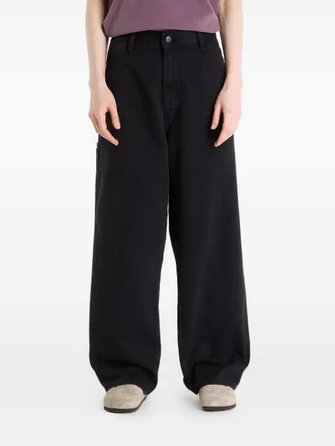 Carhartt WIP Brandon Single Knee wide-leg jeans Black I034225