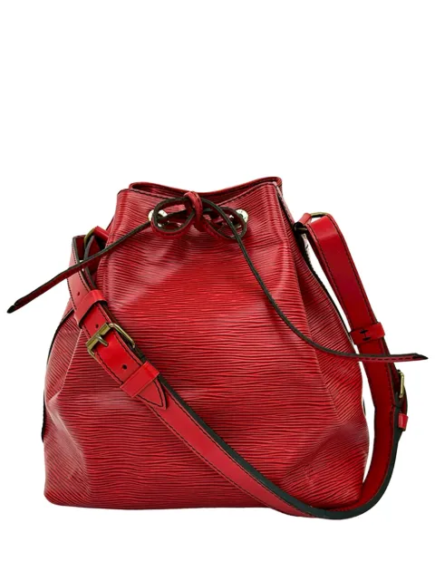 Louis Vuitton Pre-Owned 1992 Epi Petit Noe bucket bag Red C5Y608NP0I0V57CI