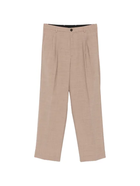 AMARÁNTO pleated trousers Neutrals B6AB0041