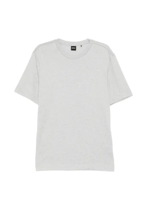 BOSS crew-neck short-sleeve T-shirt Grey 50558770