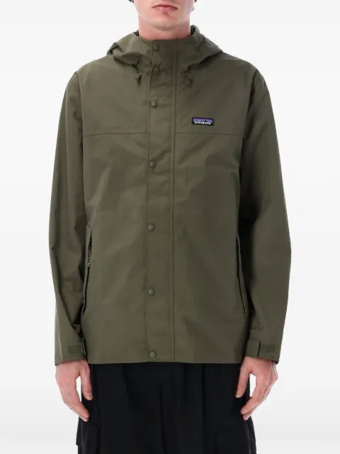 Patagonia hooded logo jacket Green 20850