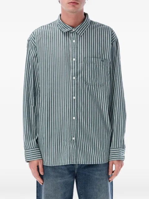 Vans stripes pocket shirt Green VN000T76FRJ