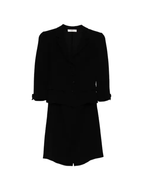 Prada Pre-Owned tailored skirt suit Black CSVM9105