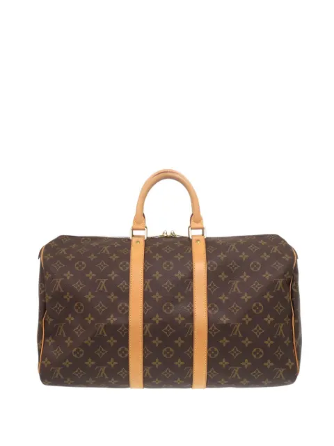 Louis Vuitton Pre-Owned 1997 Monogram Keepall 45 travel bag Brown X4XEF6KZWWNG4FWK