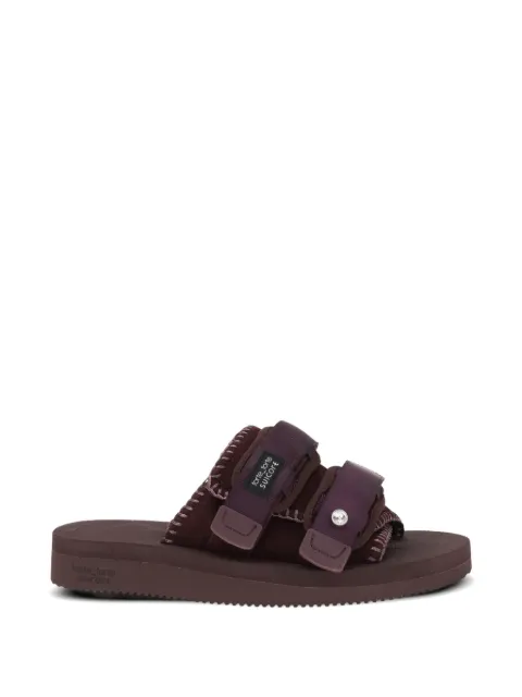 Forte Forte x Suicoke straps topstitching sandals Purple 14696MYSHOES