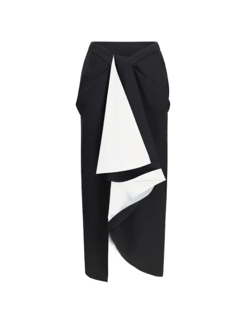 Givenchy bonded wrap skirt Black BW4130100H