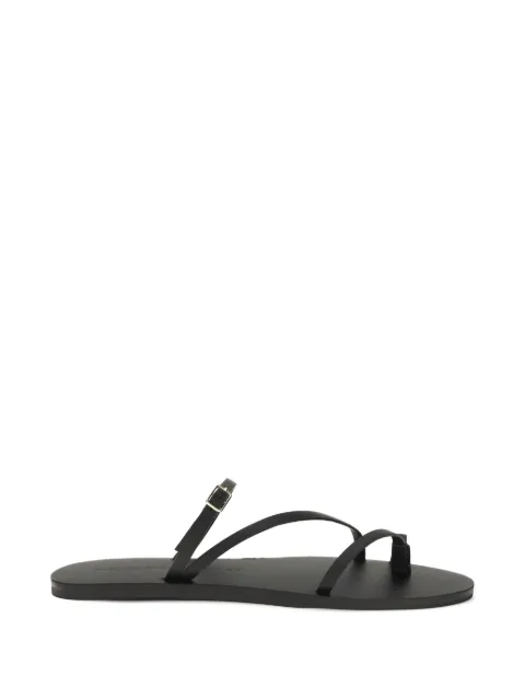 Manebi x Alex Rivière Studio Giorgia leather sandals Black M52Y0