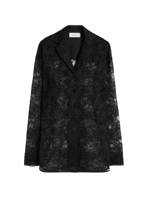 Sportmax floral-lace shirt Black 2612911012600