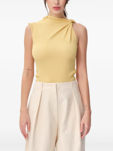 CONCEPTO Tropical asymmetrical top Yellow PSS26TROPIC